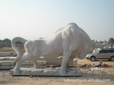 【低價銷售優(yōu)質(zhì)石雕產(chǎn)品,石雕動物,拓荒?！績r格,廠家,圖片,石膏、石料工藝品,山東恒銳石業(yè)-